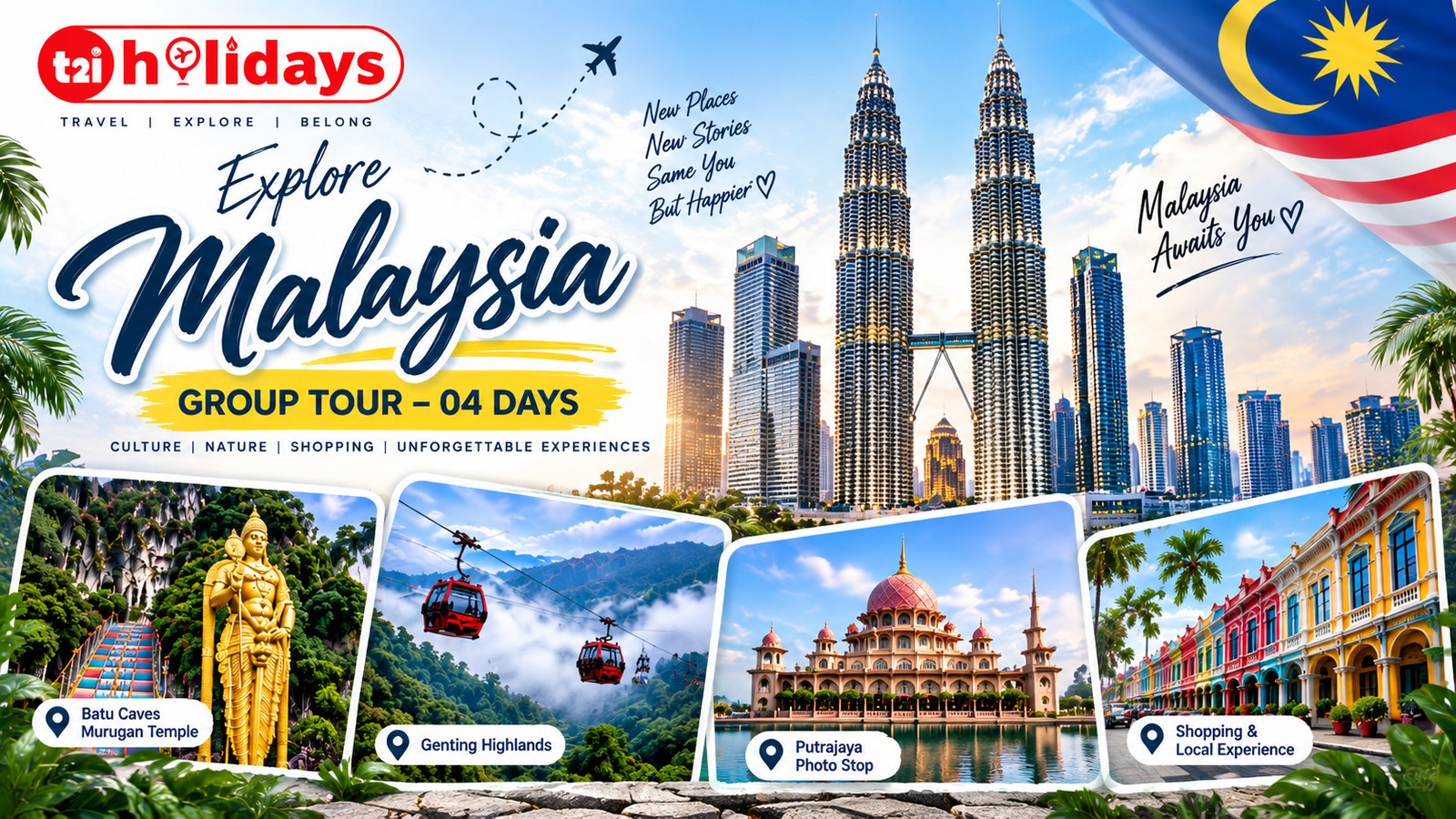 Malaysia Group Tour Package from Chennai – Explore the Best of Malaysia in 4 Days