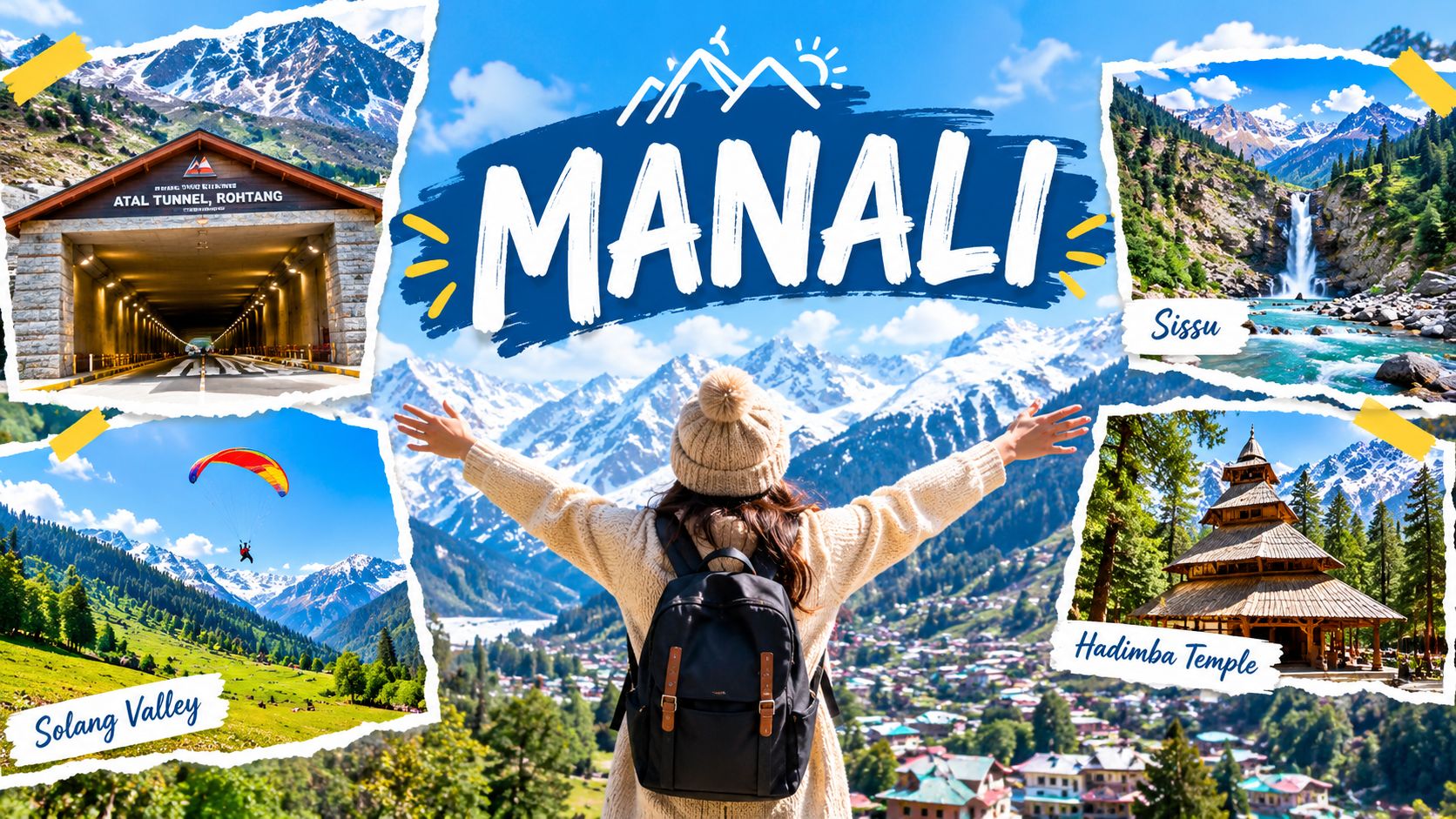 Manali Volvo Tour with Atal Tunnel – Solang Valley & Sissu